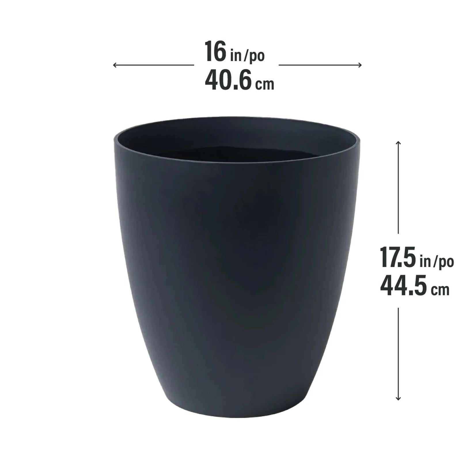 16-Inch Urban Pot - 85666 - Futurescape Landscaping