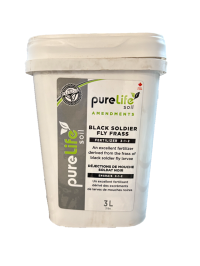 Black Soldier Fly Frass (Fertilizer 3-1-2)