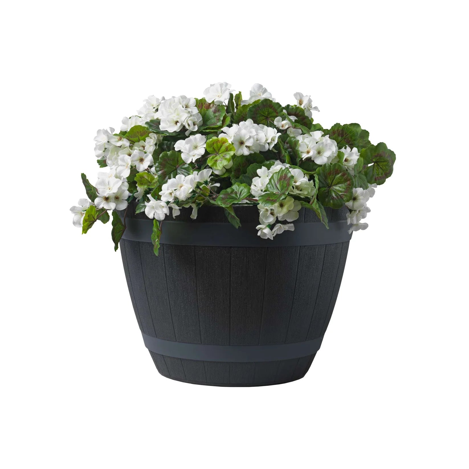 18-Inch Wine Barrel Planter
