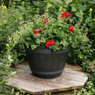 18 - Inch Wine Barrel Planter - 85660 - Futurescape Landscaping