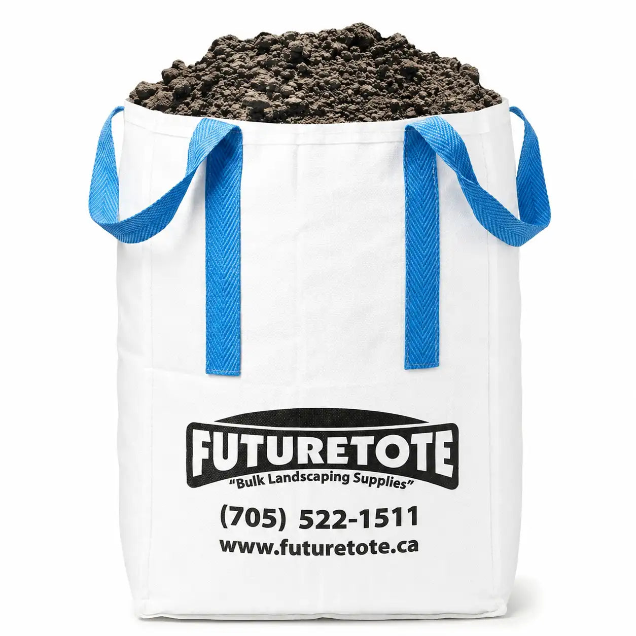 Super Soil Top Dressing in a totebag from futurescape landscaping