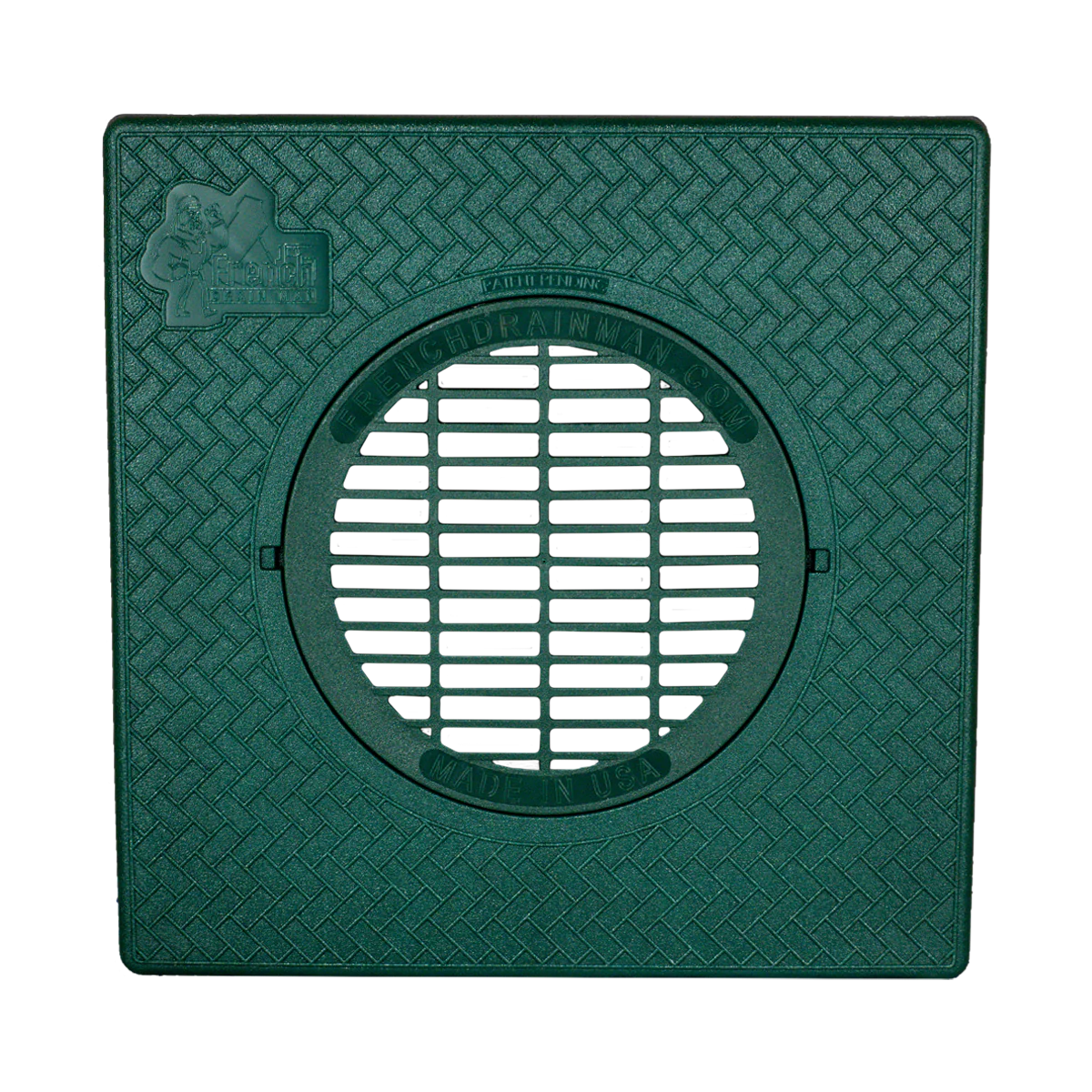 Turf Restrictor Plate & Solid Cover 12x12 Inch with 6 Inch Solid Cover