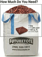 Burgundy Red Cedar Mulch - Futurescape Landscaping
