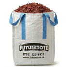 Burgundy Red Cedar Mulch - Futurescape Landscaping