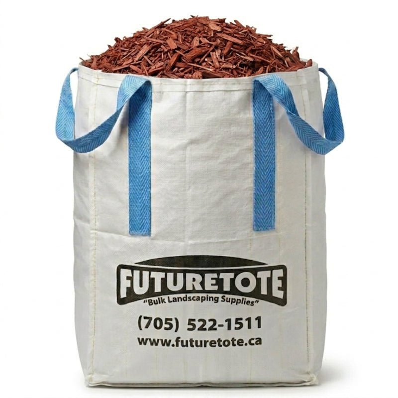 Burgundy Red Cedar Mulch - Futurescape Landscaping