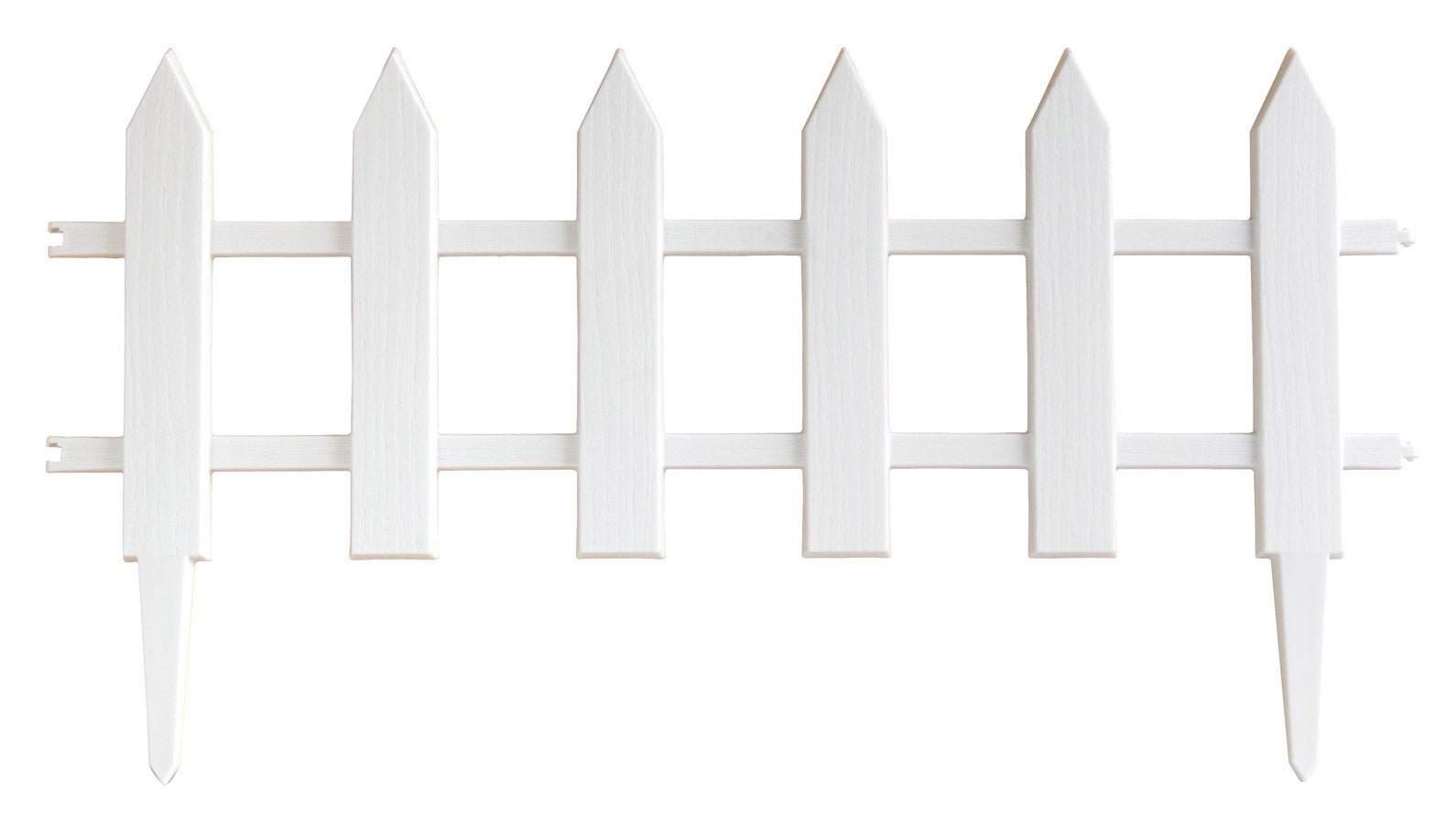 Classic White Picket Decorative Lawn Fencing - 24043 - Futurescape Landscaping