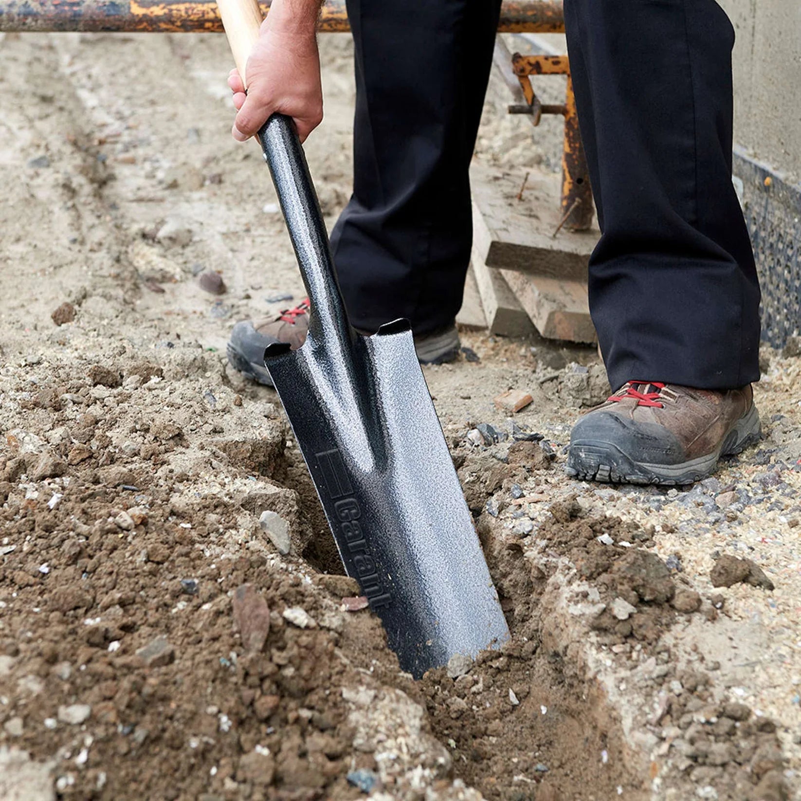 Drain Spade 16" Wood Handle - 81183 - Futurescape Landscaping