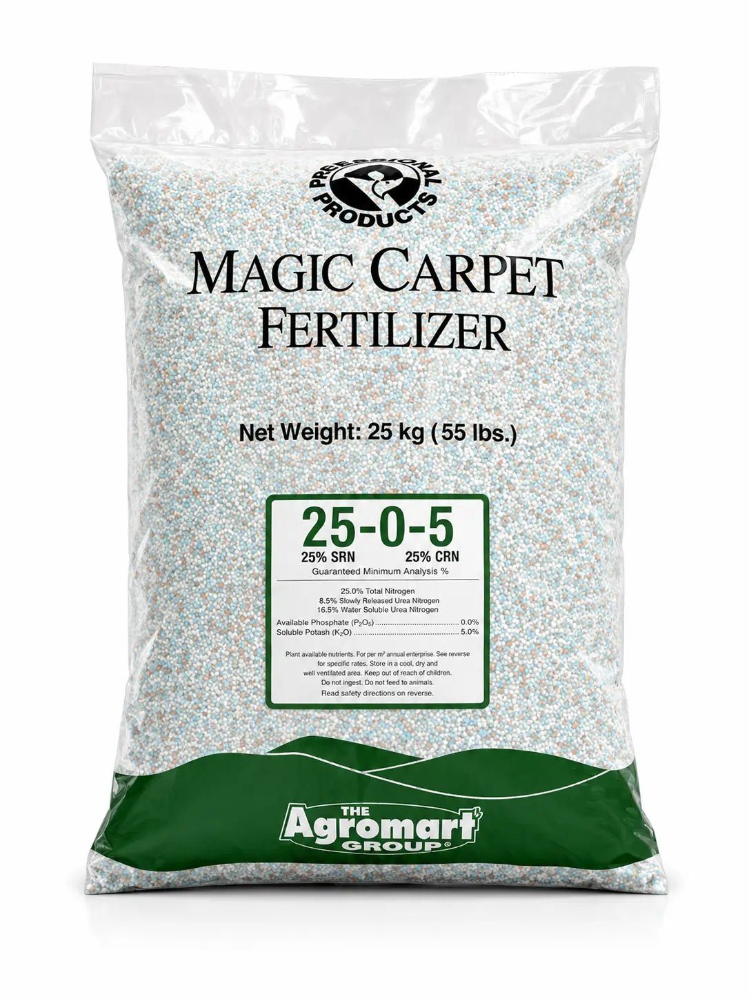 Magic Carpet Fertilizer 25 - 0 - 5 - Futurescape Landscaping