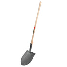 Round point shovel, long wood handle - 81187 - Futurescape Landscaping