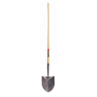 Round point shovel, long wood handle - 81187 - Futurescape Landscaping