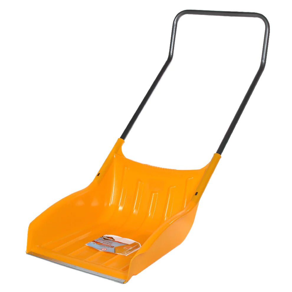 Sleigh shovel, 22" poly blade, steel wear strip - 81662 - Futurescape Landscaping