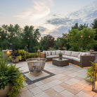 Stainless Steel Fire Pit - Futurescape Landscaping